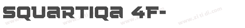 Squartiqa 4F字体转换 Squartiqa 4F字体转换